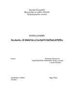 Referāts 'Bezdarbs, tā ietekme uz tautsaimniecības attīstību', 1.