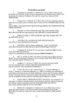 Referāts 'Dzelzs, cinka un vara masas daļa Parasto pelašķu (Achillea millefolium L.) tējās', 14.