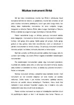 Referāts 'Mūzikas instrumentu dažādība Āfrikā', 3.