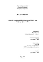 Diplomdarbs 'Fotogrāfes profesionālā tēla veidošana sociālo mediju vidē: Latvijas gadījumu an', 1.