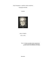 Referāts 'Karls Vitakers', 1.