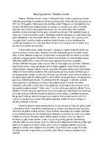 Eseja 'Recenzija poēmai "Mūžības skartie"', 1.