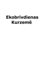 Konspekts 'Ekobrīvdienu plāns Kurzemē', 1.