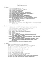 Konspekts 'Ekobrīvdienu plāns Kurzemē', 3.