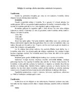 Konspekts 'Reliģija kā nozīmīgs cilvēka identitātes veidošanās komponents', 1.