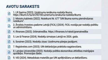 Prezentācija 'Uzņēmumu ienākuma nodoklis (UIN)', 14.