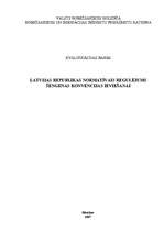 Referāts 'Latvijas Republikas normatīvais regulējums Šengenas konvencijas ieviešanai', 1.