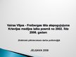 Prezentācija 'Vairas Vīķes-Freibergas tēls Krievijas medijos laika posmā no 2002. līdz 2006.ga', 1.