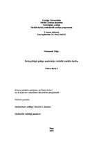 Referāts 'Brīvprātīgā palīga motivācija strādāt sociālo darbu', 1.