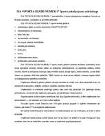 Referāts 'Uzņēmuma sporta pakalpojumu mārketings', 1.