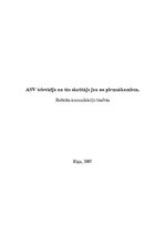 Referāts 'ASV televīzija un tās skatītājs jau no pirmsākumiem', 1.