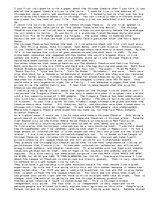 Eseja 'Chicago Theater', 1.