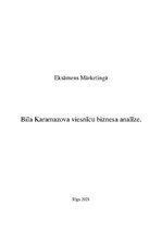 Referāts 'Mārketings - viesnīcu biznesa plāna analīze', 1.