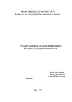 Referāts 'Pamatlīdzekļi uzņēmējdarbībā', 1.