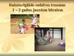 Prezentācija 'Raksturīgākās sadzīves traumas pa vecuma grupām, to profilakse', 7.