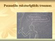 Prezentācija 'Raksturīgākās sadzīves traumas pa vecuma grupām, to profilakse', 27.