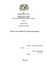 Paraugs 'Asfalta ražotnes 20/0,4 kV apakšstacijas projekts', 1.