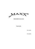 Biznesa plāns 'Individuālais komersants "Maxx"', 1.