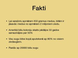 Prezentācija 'Bites', 13.