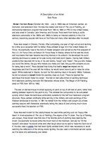 Konspekts 'A Description of an Artist', 1.