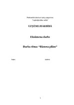 Biznesa plāns 'Biznesa plāns uzņēmējdarbībā', 1.