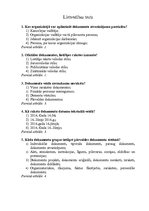 Paraugs 'Lietvedības tests', 1.