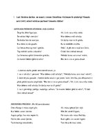 Konspekts 'Sentimentālisms, klasicisms latviešu literatūrā', 1.