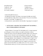 Konspekts 'Sentimentālisms, klasicisms latviešu literatūrā', 2.