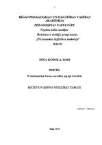 Referāts 'Problemātiska bērnu uzvedība agrajā bērnībā', 1.