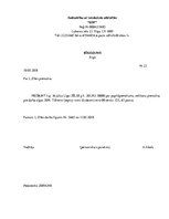 Konspekts 'Dažādi rīkojumi', 14.