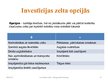 Prezentācija 'Investīcijas zeltā', 13.