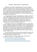 Eseja 'Vakcinācija - nepieciešamība vai obligāta prasība', 1.