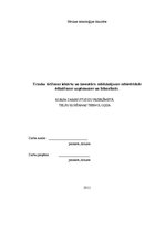 Referāts 'Trauku tīrīšanas iekārtu un inventāra salīdzinājums sabiedriskās ēdināšanas uzņē', 1.