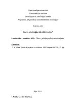 Referāts 'Makss Vēbers "Politika kā profesija un aicinājums"', 1.