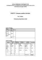 Paraugs 'Lēmumu analīzes metodes. Lēmumu pieņemšanas koki', 1.