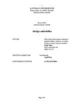 Referāts 'Akciju sabiedrība', 1.