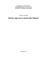 Referāts 'Darba alga un to noteicošie faktori', 1.