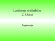 Prezentācija 'Lasīšanas nodarbība 2.klasei', 1.