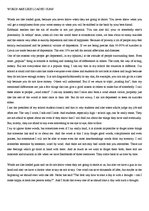 Eseja 'Words Are Like Loaded Guns', 1.