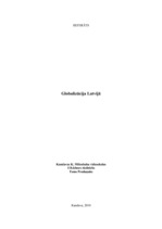 Referāts 'Globalizācija Latvijā', 1.