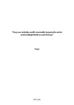 Eseja 'Eseja par skolotāja sociāli emocionālo kompetenču nozīmi profesionālajā darbā un', 1.