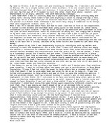 Eseja 'My Life of Dysfunction', 1.