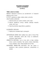 Konspekts 'Sensorā audzināšana', 1.