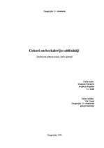 Referāts 'Cukuri un bezkaloriju saldinātāji', 1.