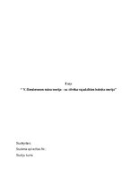 Eseja 'V. Hendersones māsu teorija – uz cilvēka vajadzībām balstīta teorija', 1.