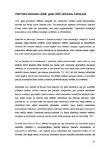 Referāts 'Internets kā politiskās komunikācijas līdzeklis Latvijā un ASV', 25.