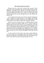 Eseja 'Kas manu tautu dara stipru', 1.