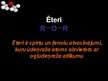 Prezentācija 'Ēteri', 1.