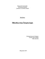 Referāts 'Mīlestības tēma Šekspīra lugās', 1.