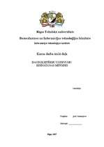 Konspekts 'Daudzkritēriju uzdevumu risināšanas metodes', 1.